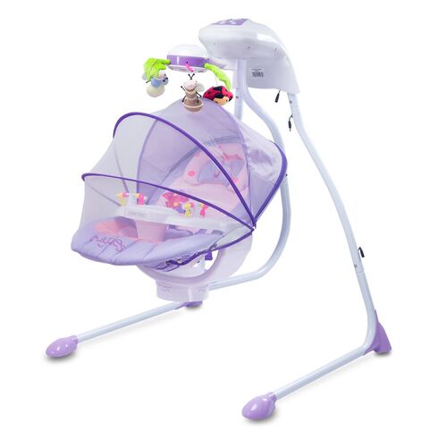 Leagan electric Caretero BUGIES Purple, Culoare: Roz,poza 6