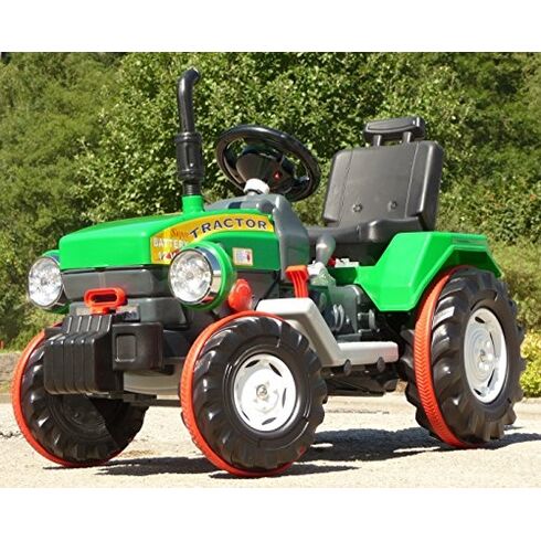 Tractor electric Pilsan SUPER 12V Verde, Culoare: Verde - poza 4 - ExclusivMAG.ro