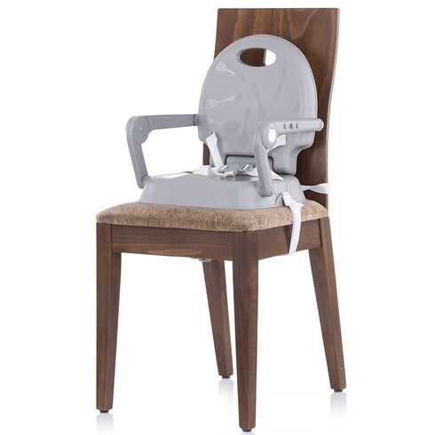 Scaun de masa Chipolino Bonbon 3 in 1 grey, Culoare: Gri,poza 7