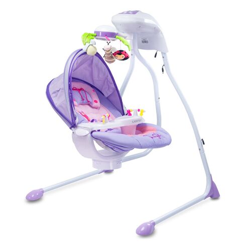 Leagan electric Caretero BUGIES Purple, Culoare: Roz,poza 4