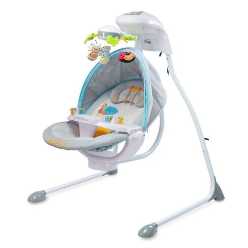 Leagan electric Caretero BUGIES Grey, Culoare: Gri