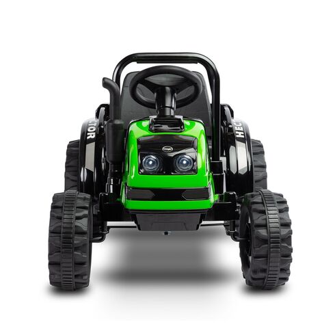 Tractor electric cu remorca si telecomanda Toyz HECTOR 12V Verde, Culoare: Verde - poza 9 - ExclusivMAG.ro