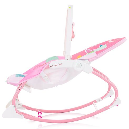 Scaunel balansoar Chipolino Enjoy pink, Culoare: Roz,poza 6