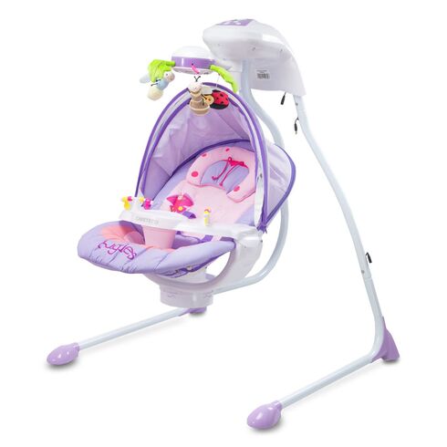Leagan electric Caretero BUGIES Purple, Culoare: Roz