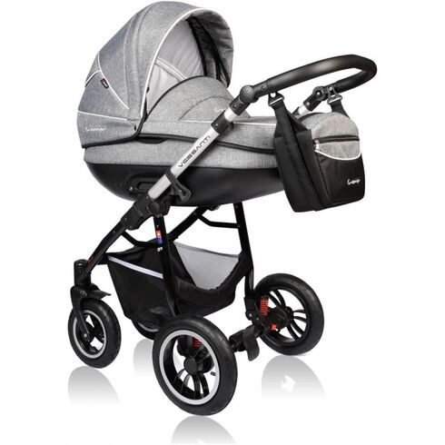 Carucior Vessanti Crooner Prestige 2 In 1 Gray, Culoare: Gri,poza 5