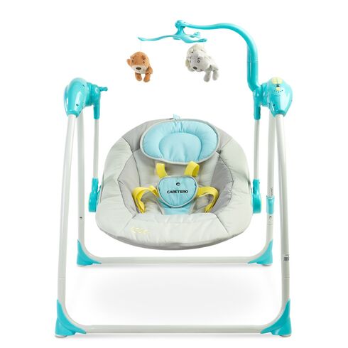 Leagan electric cu telecomanda Caretero LOOP Blue, Culoare: Blue,poza 3