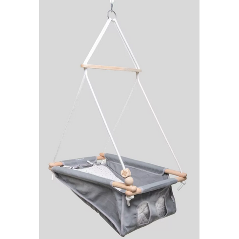 Legan multifunctional bebelusi, 0 luni – 3 ani (20 kg), testat TÜV Rheinland, Grey Stars FW Incababy, Culoare: Gri