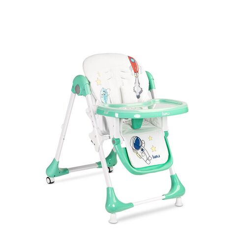 Scaun de masa Caretero LUNA Mint, Culoare: Turquoise,poza 4  - ExclusivMAG.ro Scaun de masa Caretero LUNA Mint, Culoare: Turquoise,poza 4