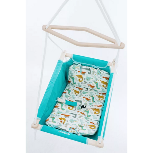 Legan multifunctional bebelusi, 0 luni – 3 ani (20 kg), testat TÜV Rheinland, Dragon Babies FW Incababy, Culoare: Turquoise,poza 4