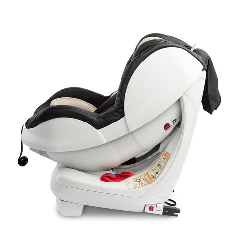Scaun auto Caretero DEFENDER+ ISOFIX 0-18 Kg Beige, Culoare: Crem, Grupa: 0-18kg (0 luni - 4 ani),poza 9