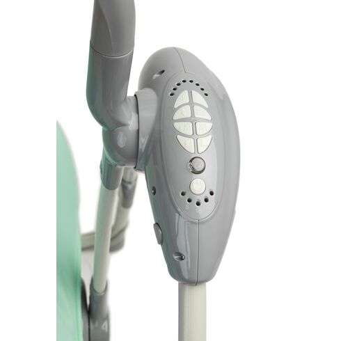 Leagan electric cu telecomanda Caretero LOOP Mint, Culoare: Turquoise,poza 7