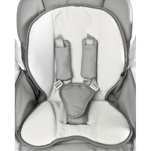 Scaun de masa cu leagan electric Caretero INDIGO 2 in 1 Grey, Culoare: Gri,poza 3