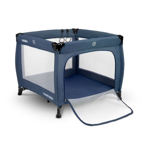 Tarc de joaca 83x83 cm Caretero QUADRA Albastru, Culoare: Albastru,poza 3