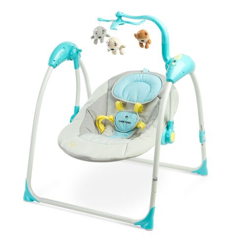 Leagan electric cu telecomanda Caretero LOOP Blue, Culoare: Blue