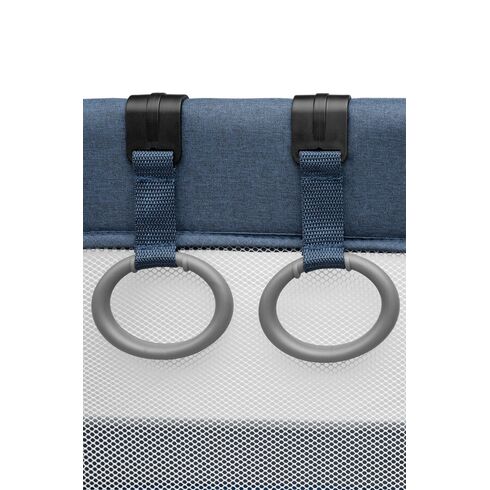 Tarc de joaca 83x83 cm Caretero QUADRA Albastru, Culoare: Albastru,poza 2