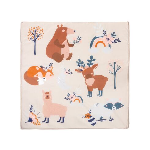 Tarc de joaca Caretero HOLIDAY 100x100cm Maro, Culoare: Crem - poza 3 - ExclusivMAG.ro