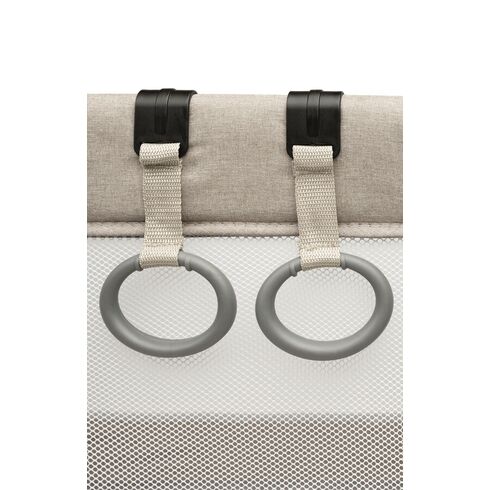Tarc de joaca 83x83 cm Caretero QUADRA Maro, Culoare: Crem - poza 5 - ExclusivMAG.ro