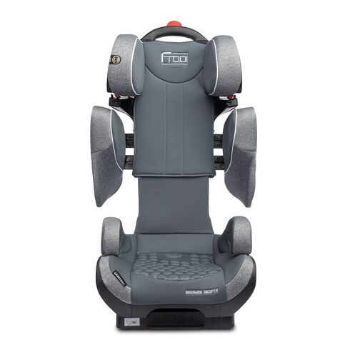 Scaun auto Caretero FRODI Isofix 15-36 Kg Gri, Culoare: Gri, Grupa: 15-36kg (4 ani - 12 ani)