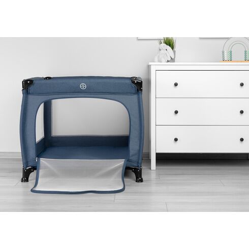 Tarc de joaca 83x83 cm Caretero QUADRA Albastru, Culoare: Albastru,poza 6