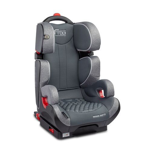 Scaun auto Caretero FRODI Isofix 15-36 Kg Gri, Culoare: Gri, Grupa: 15-36kg (4 ani - 12 ani),poza 3