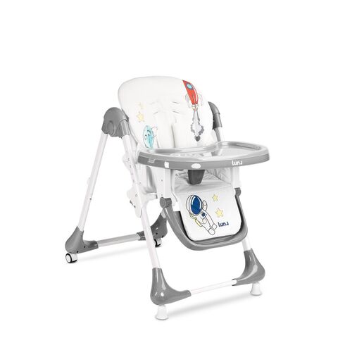 Scaun de masa Caretero LUNA Grey, Culoare: Gri,poza 5