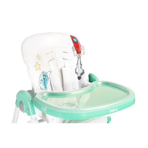 Scaun de masa Caretero LUNA Mint, Culoare: Turquoise,poza 6  - ExclusivMAG.ro Scaun de masa Caretero LUNA Mint, Culoare: Turquoise,poza 6