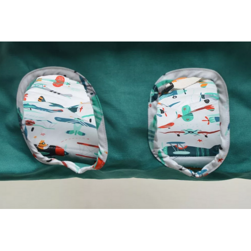 Legan multifunctional bebelusi, 0 luni – 3 ani (20 kg), testat TÜV Rheinland, Flying Fox FW Incababy, Culoare: Verde,poza 9