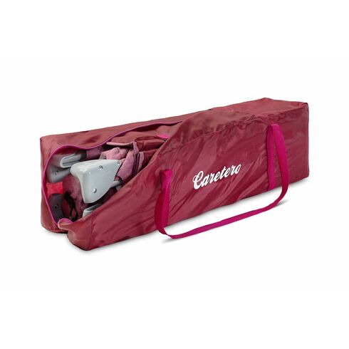 Patut pliant cu etaj intermediar Caretero BASIC PLUS Lavenda, Culoare: Mov, Dimensiuni: 120x60,poza 8