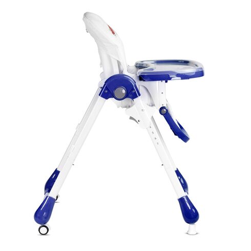 Scaun de masa Caretero LUNA Navy, Culoare: Albastru,poza 2