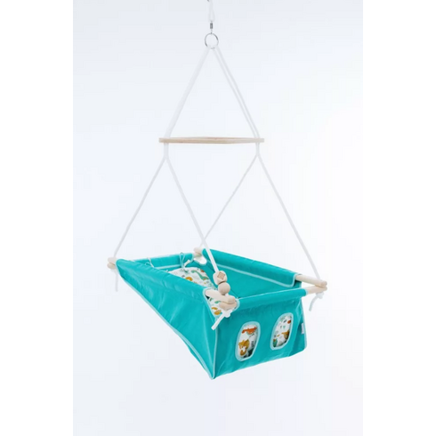 Legan multifunctional bebelusi, 0 luni – 3 ani (20 kg), testat TÜV Rheinland, Dragon Babies FW Incababy, Culoare: Turquoise