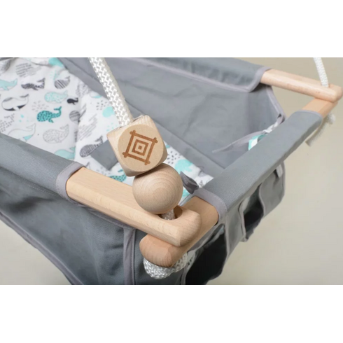 Legan multifunctional bebelusi, 0 luni – 3 ani (20 kg), testat TÜV Rheinland,Whale FW Incababy, Culoare: Gri deschis,poza 5