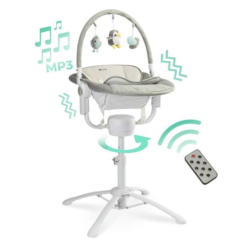 Caretero KIVI 3 in 1 Grey cu telecomanda, Culoare: Gri