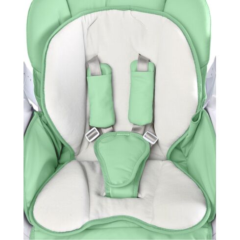 Scaun de masa cu leagan electric Caretero INDIGO 2 in 1 Mint, Culoare: Verde,poza 4