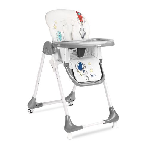 Scaun de masa Caretero LUNA Grey, Culoare: Gri,poza 3