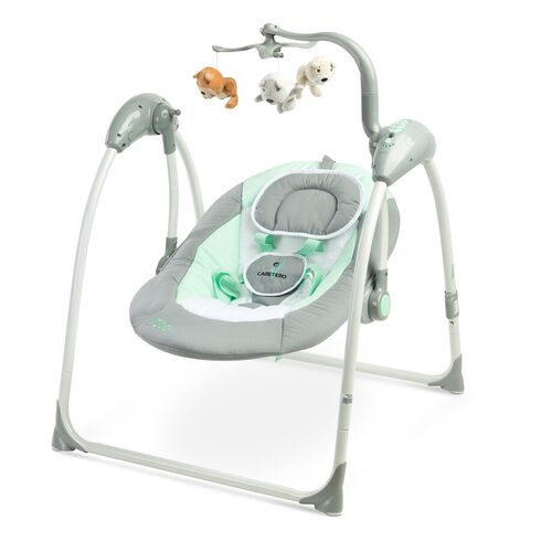 Leagan electric cu telecomanda Caretero LOOP Graphite, Culoare: Gri