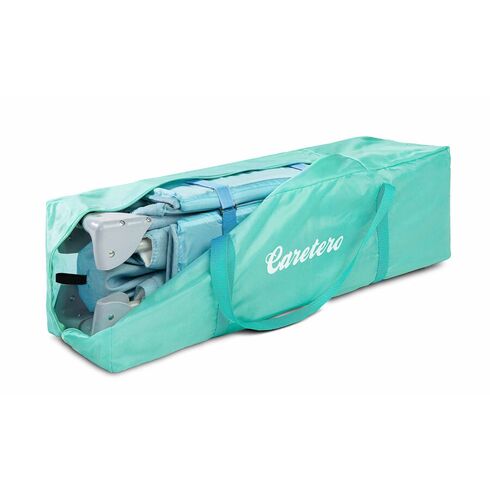 Patut pliant cu etaj intermediar Caretero BASIC PLUS Blue, Culoare: Blue, Dimensiuni: 120x60,poza 5