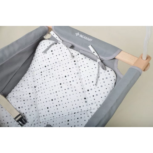 Legan multifunctional bebelusi, 0 luni – 3 ani (20 kg), testat TÜV Rheinland, Dotties FW Incababy, Culoare: Gri,poza 5