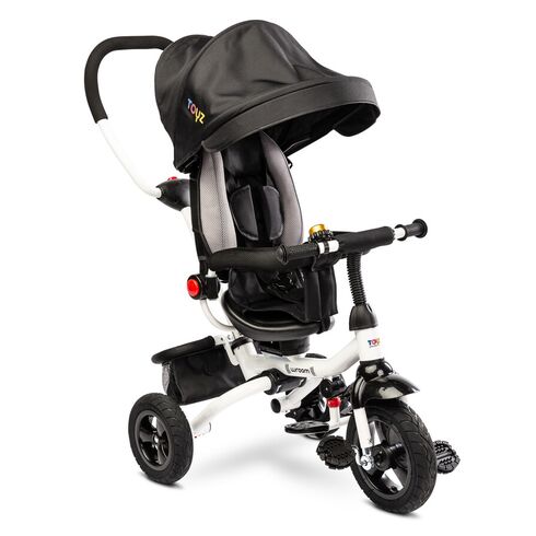 Tricicleta pliabila cu scaun reversibil Toyz WROOM Black, Culoare: Negru