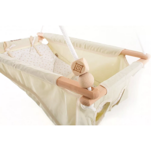 Legan multifunctional bebelusi, 0 luni – 3 ani (20 kg), testat TÜV Rheinland, Beige Stars FW Incababy, Culoare: Crem,poza 3