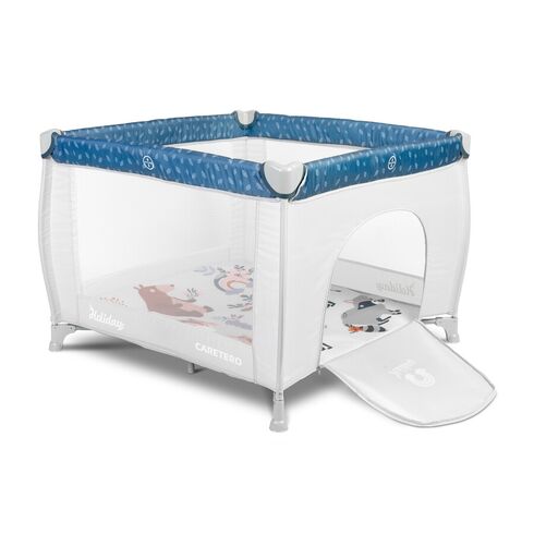 Tarc de joaca Caretero HOLIDAY 100x100cm Gri, Culoare: Gri - poza 3 - ExclusivMAG.ro