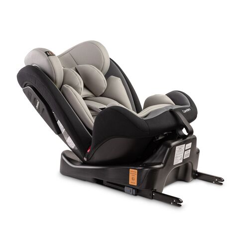 Scaun auto Caretero MOKKI Rear-facing 360 ISOFIX 0-36 Kg Graphite, Culoare: Gri, Grupa: 0-36kg (0 luni - 12 ani) - poza 2 - ExclusivMAG.ro