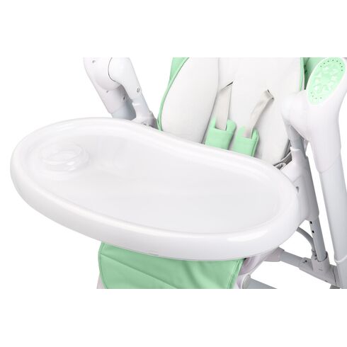 Scaun de masa cu leagan electric Caretero INDIGO 2 in 1 Mint, Culoare: Verde,poza 5