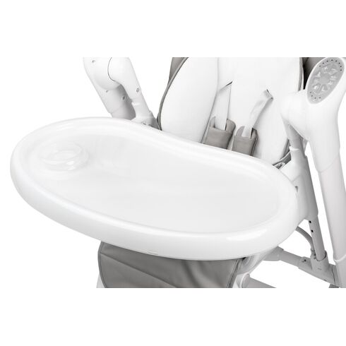 Scaun de masa cu leagan electric Caretero INDIGO 2 in 1 Grey, Culoare: Gri,poza 4