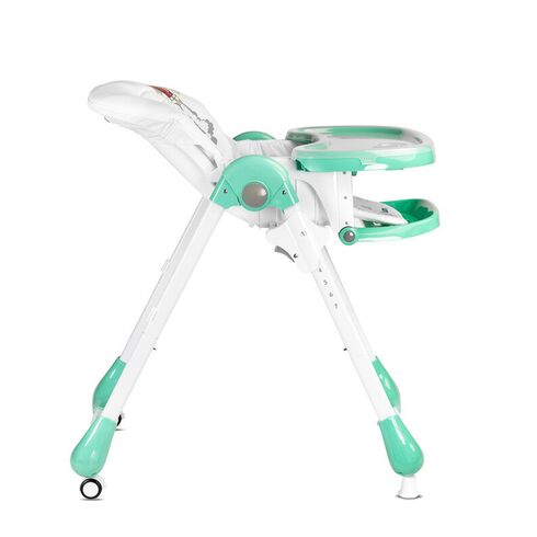 Scaun de masa Caretero LUNA Mint, Culoare: Turquoise,poza 5  - ExclusivMAG.ro Scaun de masa Caretero LUNA Mint, Culoare: Turquoise,poza 5