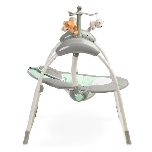 Leagan electric cu telecomanda Caretero LOOP Graphite, Culoare: Gri,poza 3