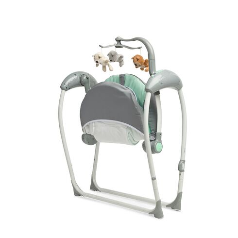 Leagan electric cu telecomanda Caretero LOOP Graphite, Culoare: Gri,poza 7