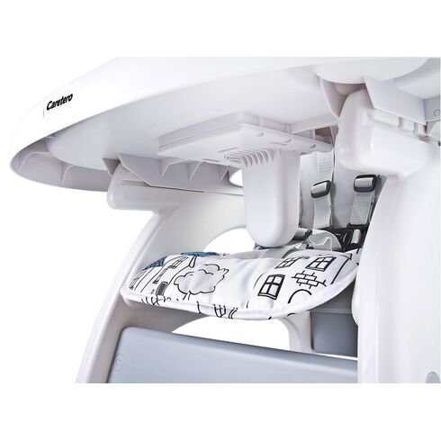 Scaun de masa transformabil Caretero HOMEE 2 in 1 Grey, Culoare: Gri,poza 3