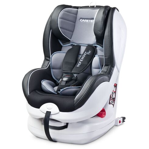 Scaun auto Caretero DEFENDER+ ISOFIX 0-18 Kg Grey, Culoare: Gri deschis, Grupa: 0-18kg (0 luni - 4 ani)