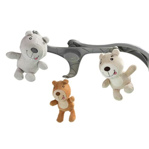 Leagan electric cu telecomanda Caretero LOOP Beige, Culoare: Crem,poza 9