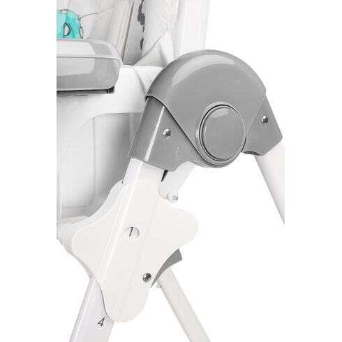 Scaun de masa Caretero LUNA Grey, Culoare: Gri,poza 6